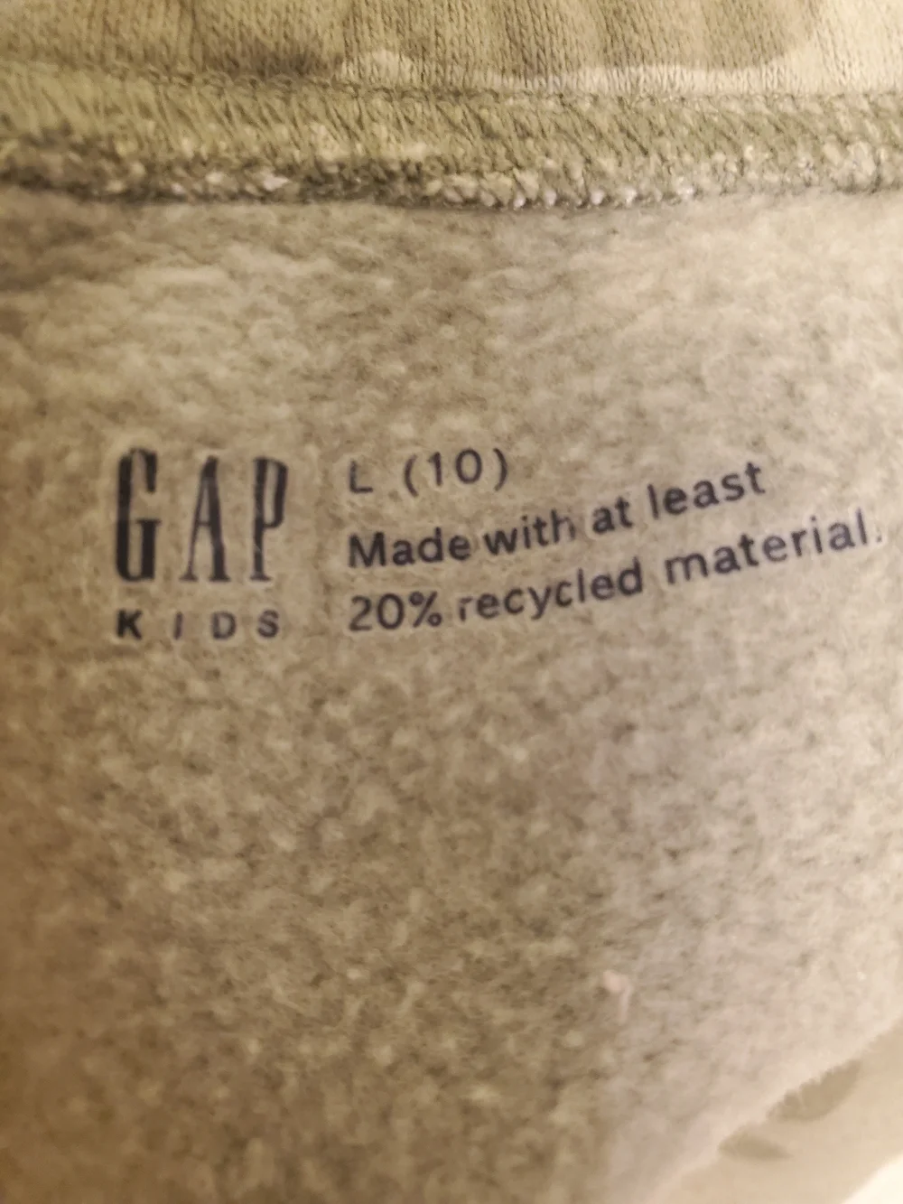 GAP Boys's Camo Joggers SZ 10